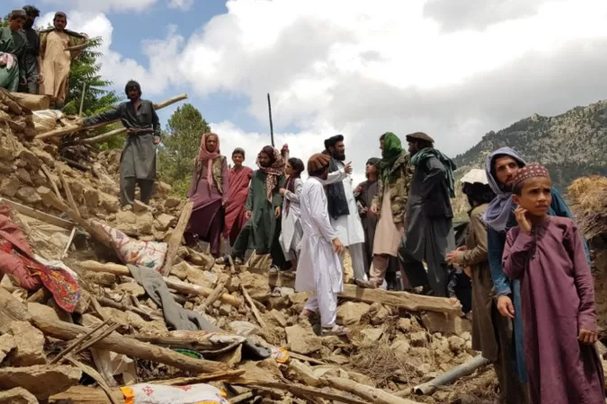 भूकम्पपछि मानवीय सहायताको पर्खाइमा अफगानिस्तान [तस्बिरहरू]
