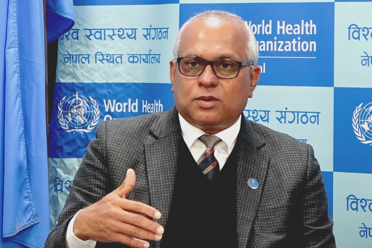 ‘ओमिक्रोन’ कति खतरनाक? डब्ल्यूएचओको नेपाल कार्यालय प्रमुख भन्छन्– अध्ययन हुँदैछ [भडियोसहित]
