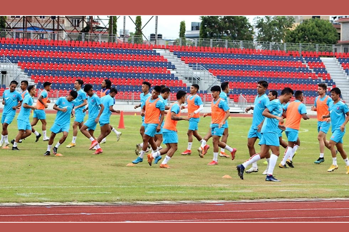 फुटबल टिमको बन्द प्रशिक्षणमा २८ खेलाडीले पाए निरन्तरता