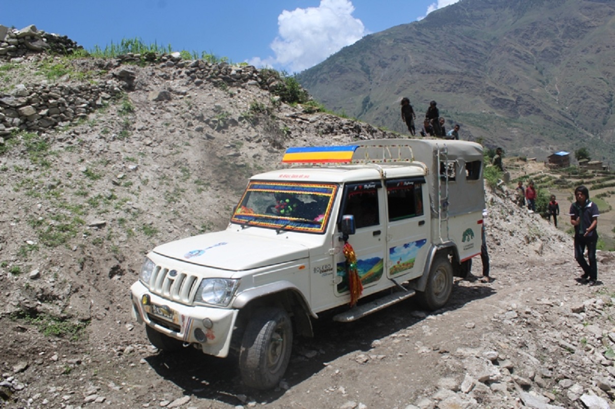 गमगढीदेखि ताल्चासम्मको भाडा घट्यो