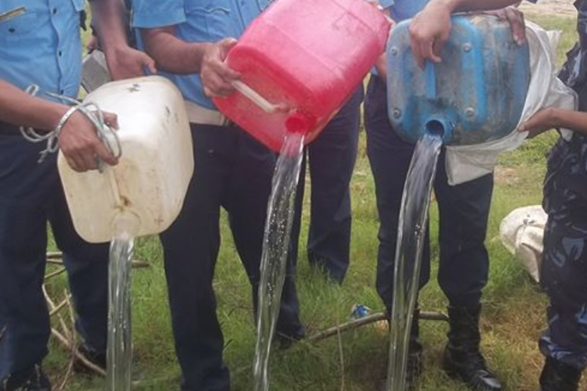 १७ भट्टीसहित ९० हजार लिटर घरेलु मदिराजन्य पदार्थ नष्ट