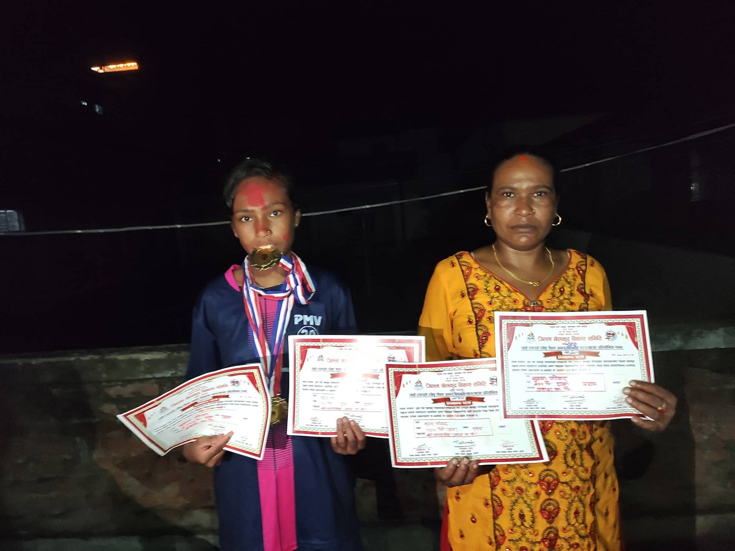१३ वर्षीया छोरीले तीन स्वर्ण जितेपछि…