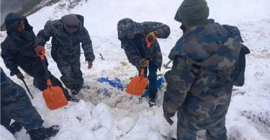 मुगु हिमपहिरोमा बेपत्ता भएको ३२ दिनपछि शव फेला