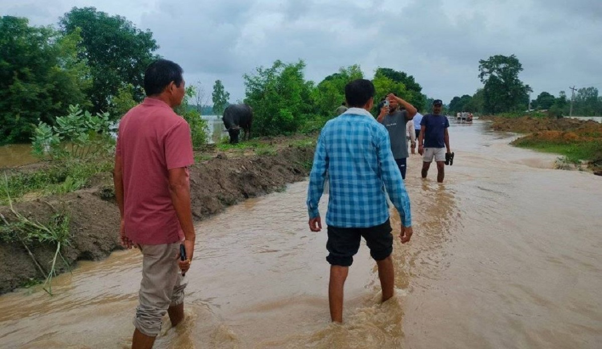 सहयोग नपाएको सुनसरीका बाढीपीडितको गुनासो