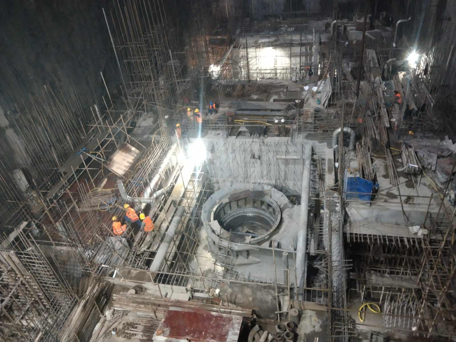 भूमिगत विद्युतगृहमा धमाधम काम