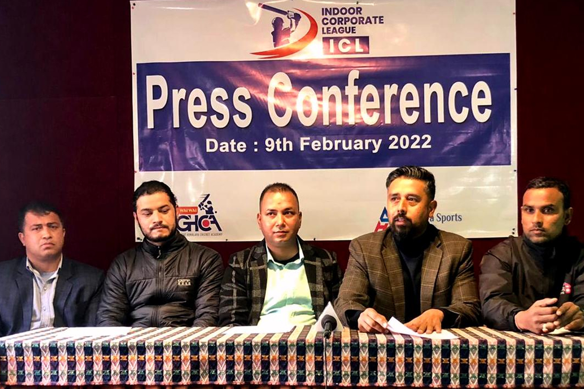 इन्डोर कर्पोरेट लिग टी१० क्रिकेट हुने