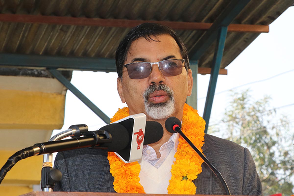स्रोत साधनको उचित व्यवस्थापन गर्न नसक्दा मुलुकले गरिबी व्यहोरिरहेको छ : अर्थमन्त्री शर्मा