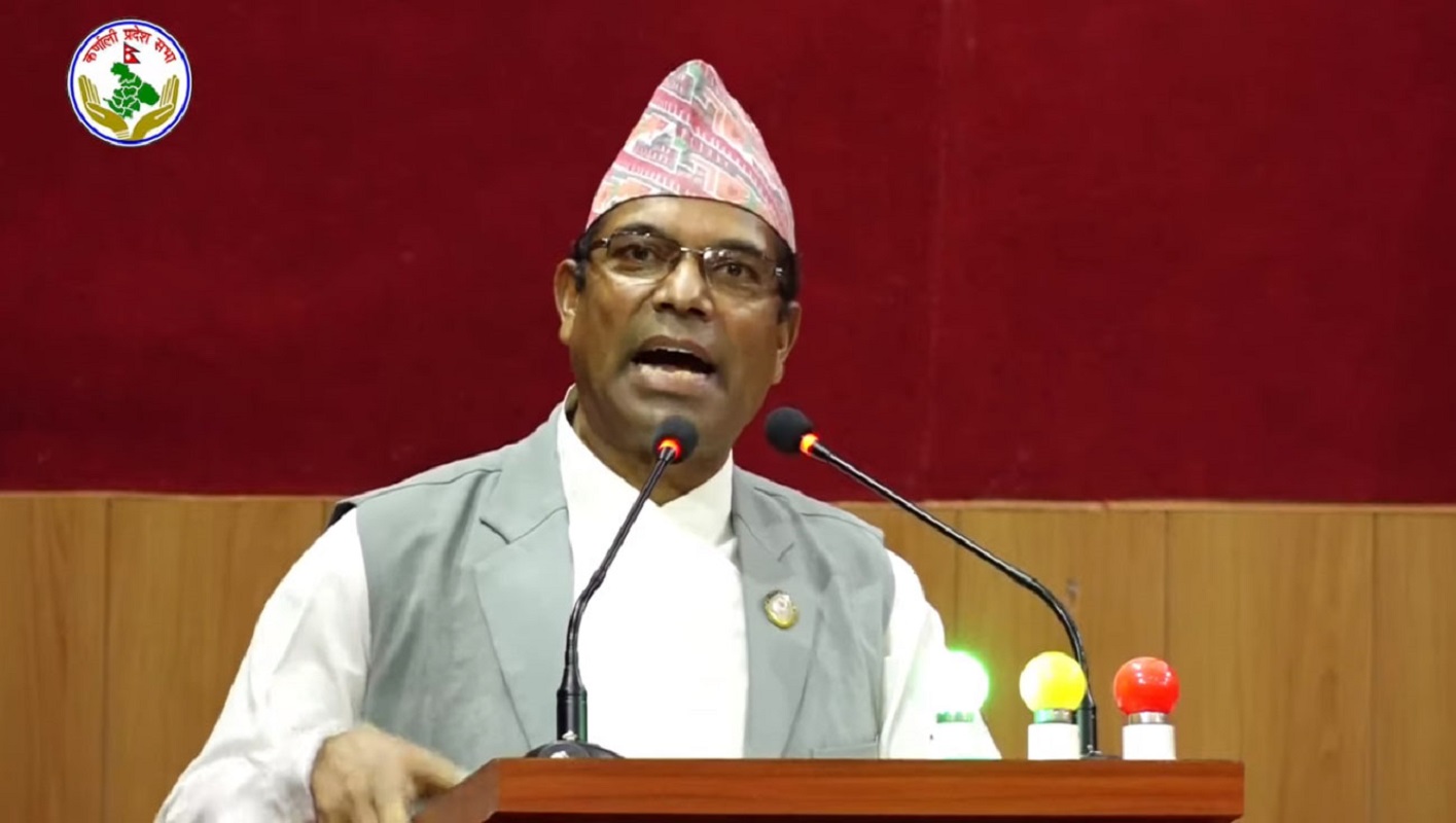 कर्णाली प्रदेशका मुख्यमन्त्रीले पाए विश्वासको मत
