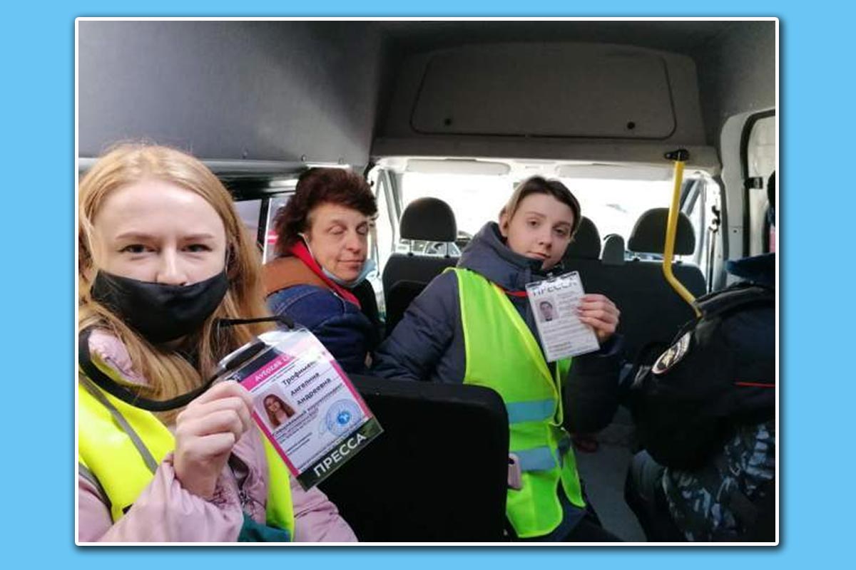 रुसी आक्रमणविरुद्धको प्रदर्शनका क्रममा १३ जना पत्रकार पक्राउ