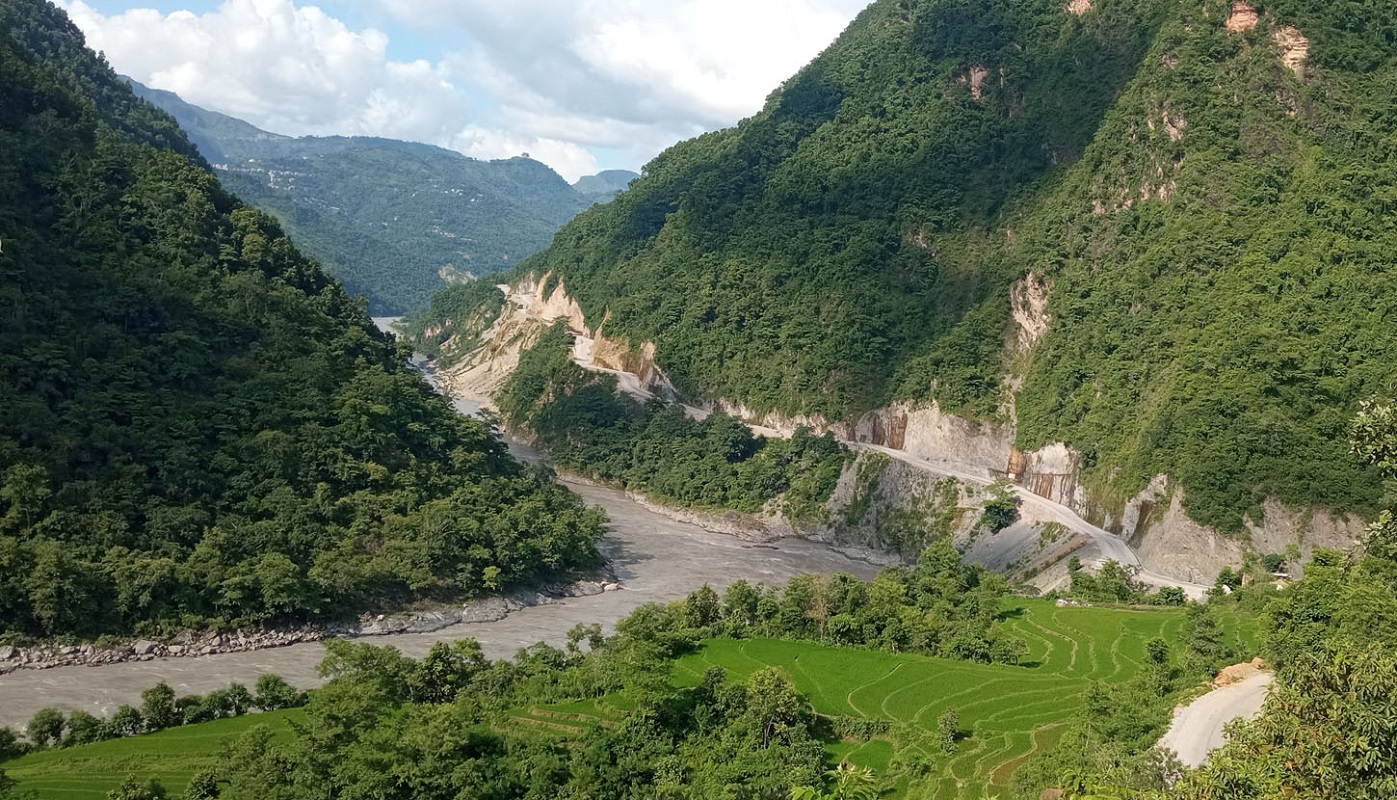 कालीगण्डकी करिडोर : गैँडाकोट राम्दी सडकखण्ड अन्तिम चरणमा