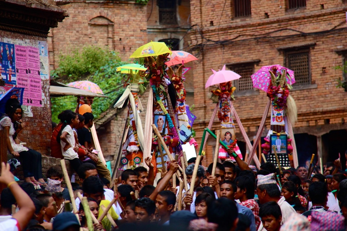गोकर्णमा मध्यरातमा सुरु भयो मानदेवकालीन कान्तिभैरव जात्रा