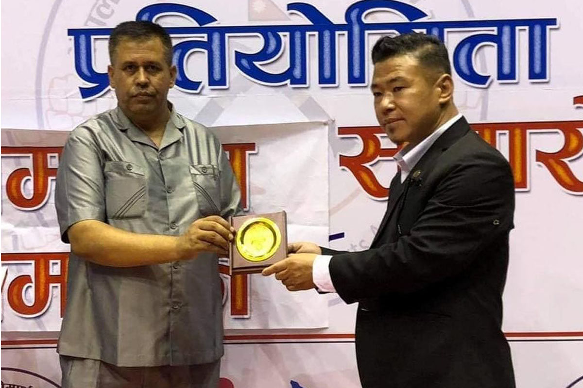 केन्पो खुकुरी मार्सल आर्टस च्याम्पियन बन्यो बागमती