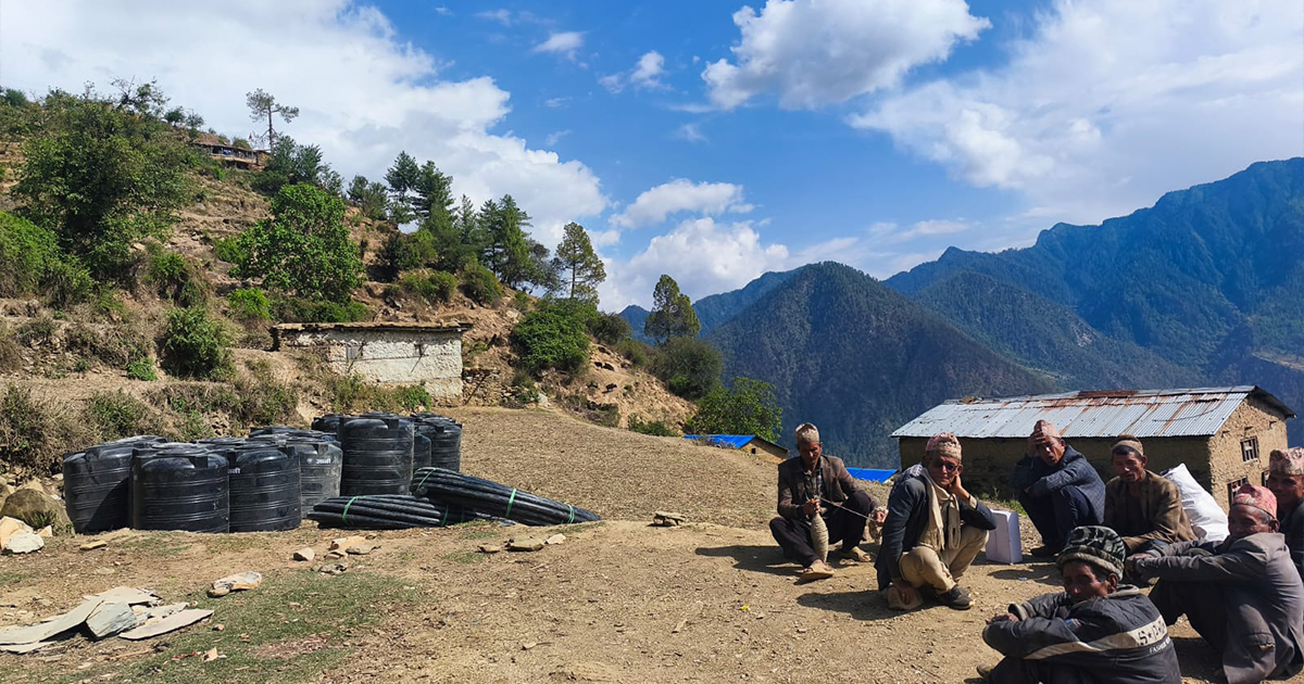 हुम्लाको बौल्यानामा खानेपानी समस्या