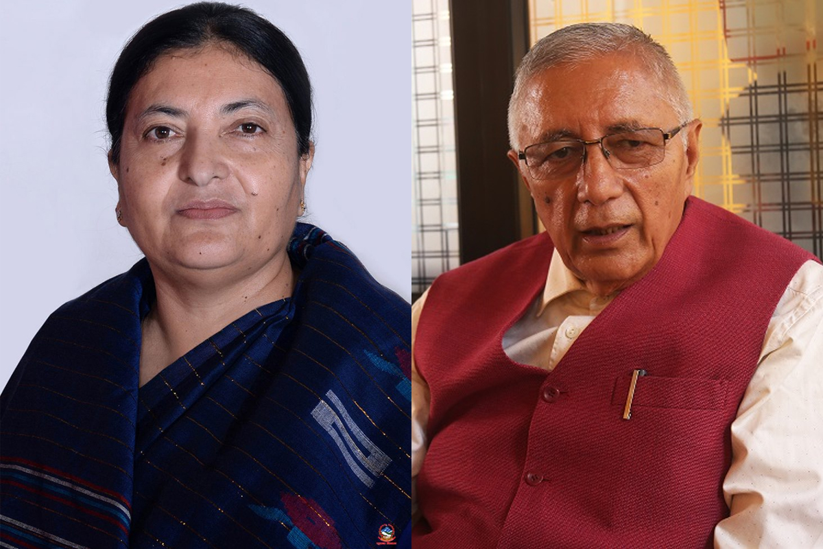 राष्ट्रपतिलाई भेट्न शीतलनिवास  पुगे शेखर