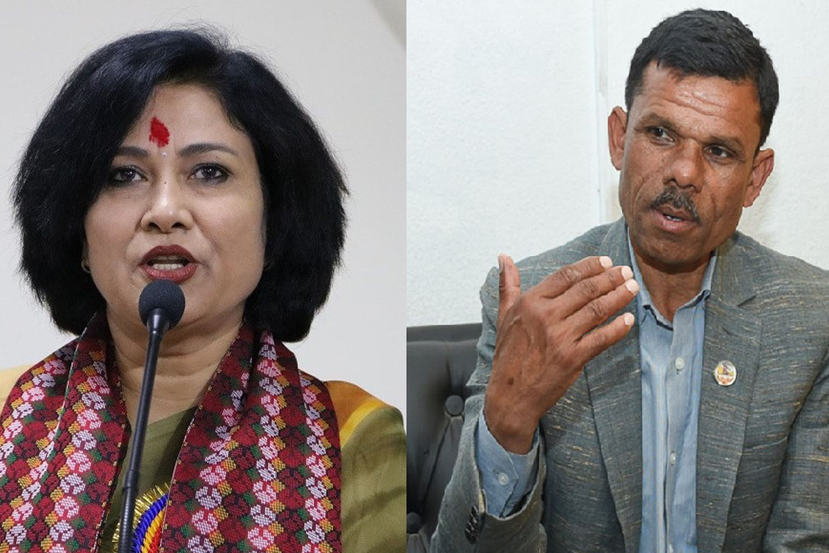 कोमल वली विधानविपरीत केन्द्रीय कमिटीमा अटाउँदा विशाल भट्टराई अटेनन्