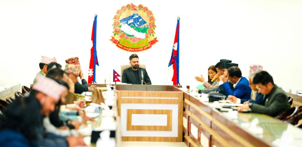 प्रधानमन्त्री शाहद्वारा सांसदहरूसँग छलफल