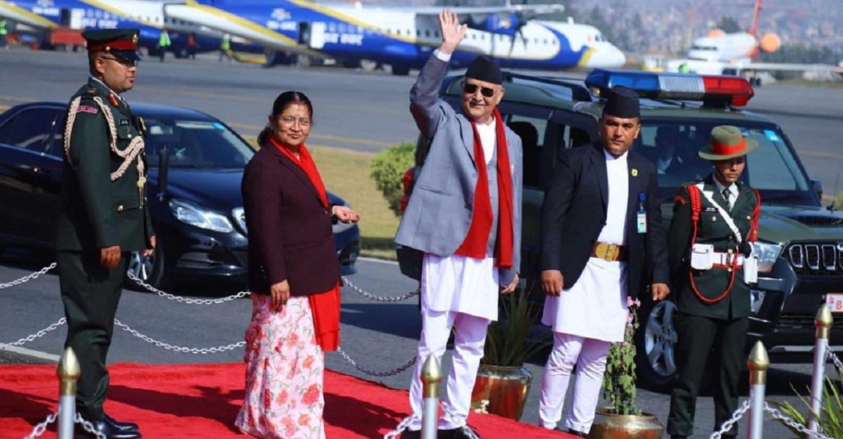 प्रधानमन्त्री नेतृत्वको टोली आज स्वदेश फर्किदै