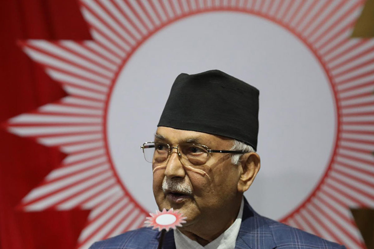 च्याँखेहरूलाई सौदाबाजी गर्न नदिन एमालेलाई भोट : अध्यक्ष ओली