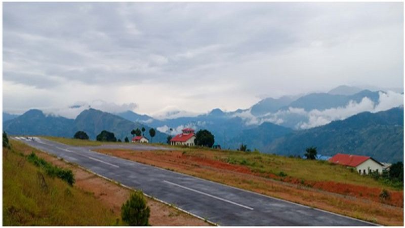 खराब मौसमका कारण लामीडाँडा विमानस्थलमा ७ हेलिकोप्टर आकस्मिक अवतरण