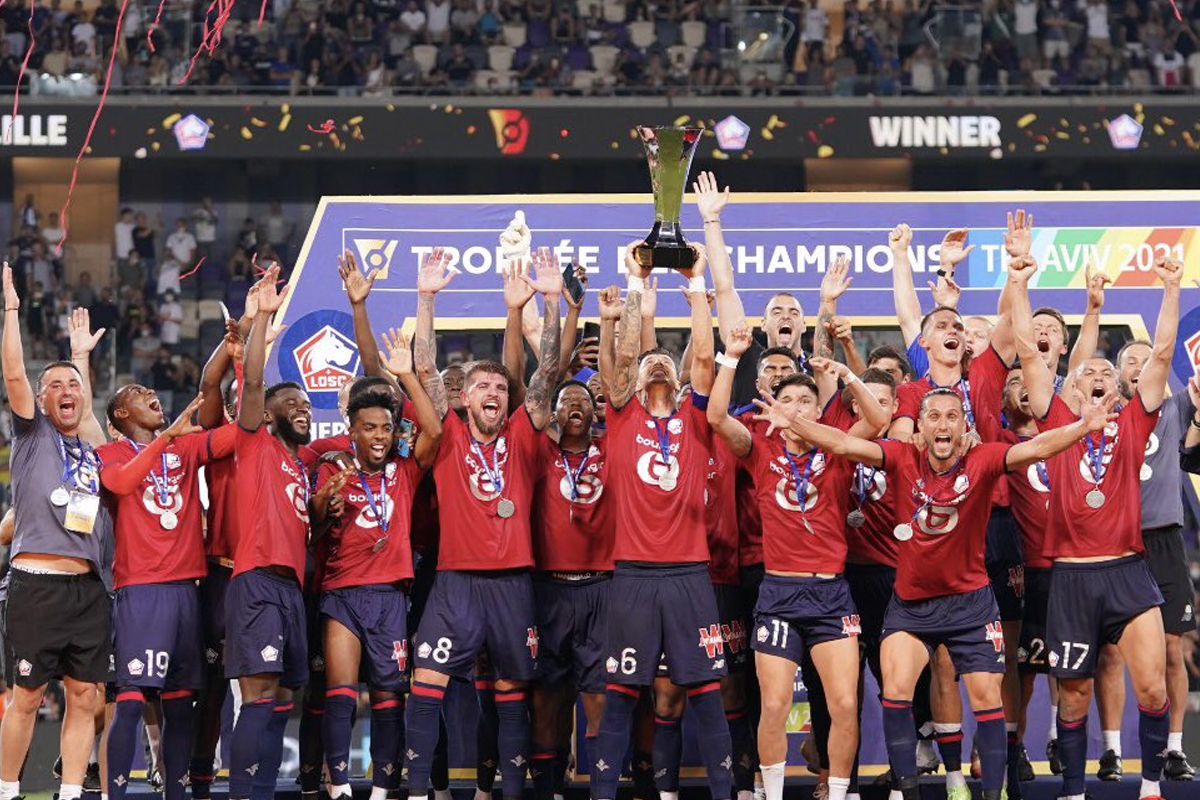 पीएसजीलाई हराउँदै लिल्लले जित्यो फ्रेन्च सुपर कपको उपाधि