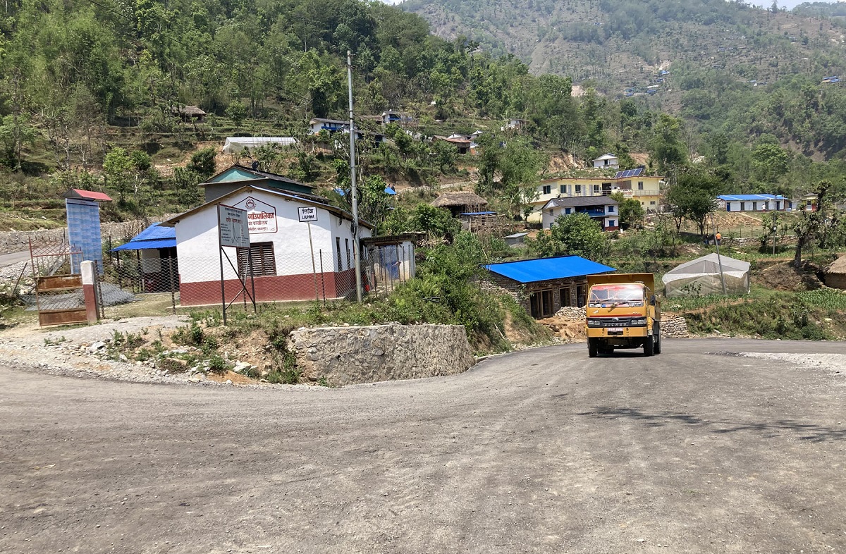 कालोपत्रेले फेरिएको बागलुङको लिउवा गाउँ