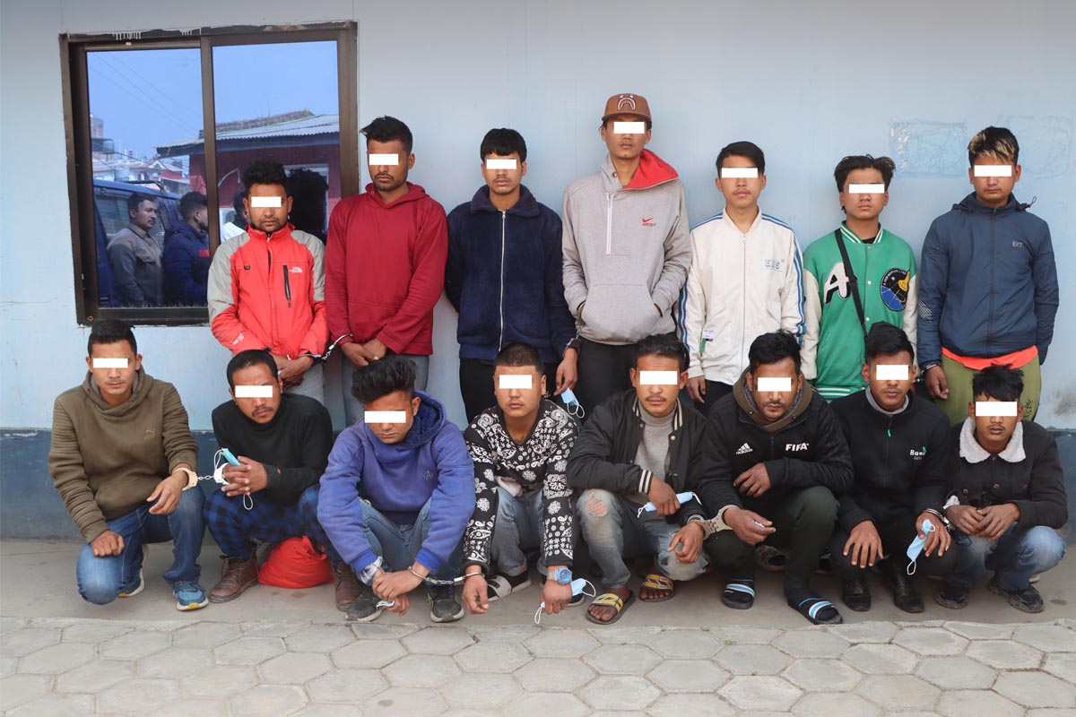 ल्होत्से मल लुटपाटमा संलग्न ४० जनामाथि थालियो अनुसन्धान