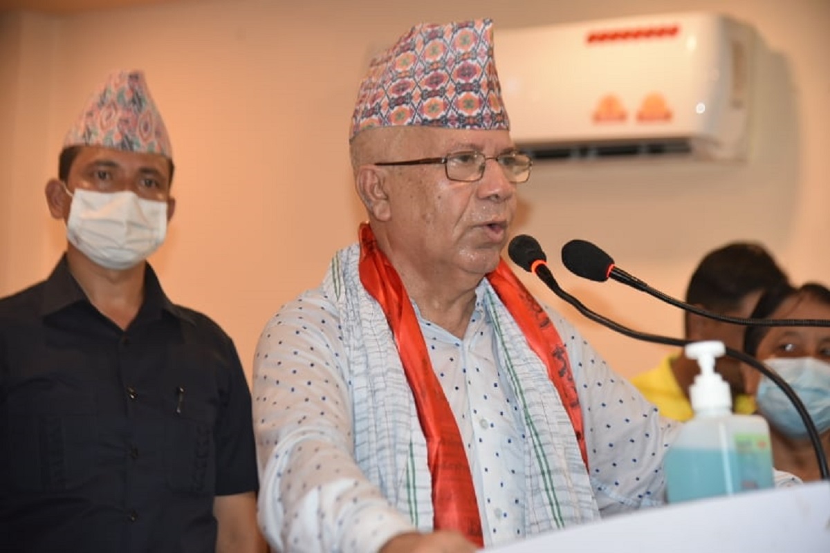 कार्यकर्तालाई गठबन्धनको डम्फु नबजाउन नेता नेपालको आग्रह