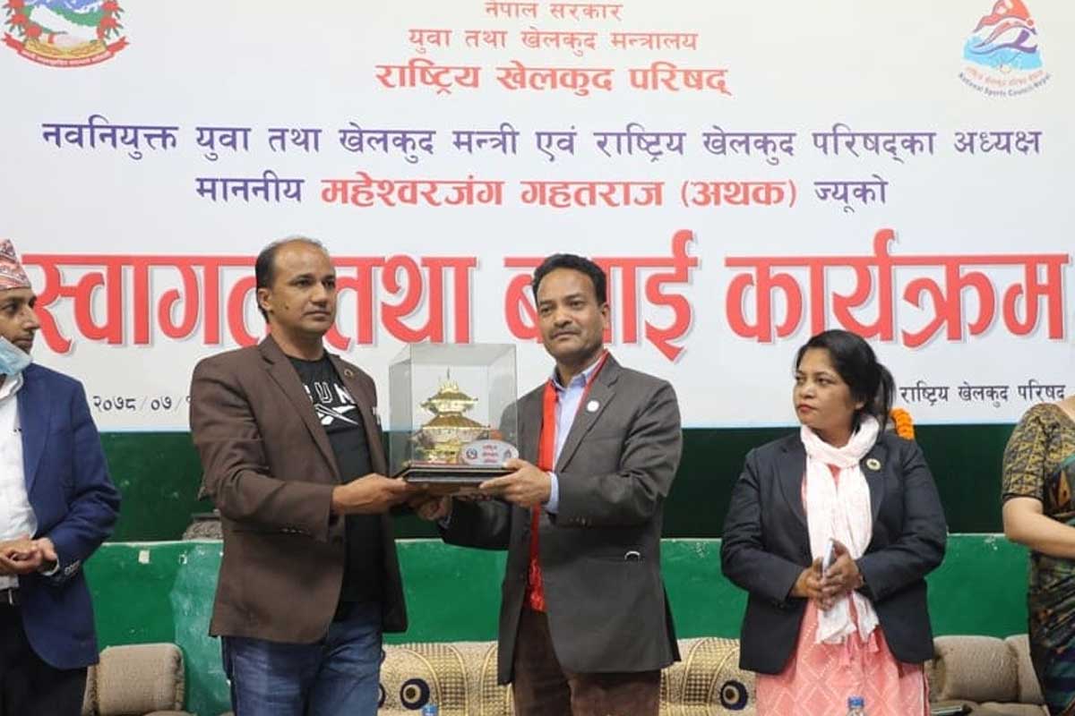 खेलकुद ऐनलाई समय सापेक्ष संशोधन गरिन्छ : खेलकुदमन्त्री