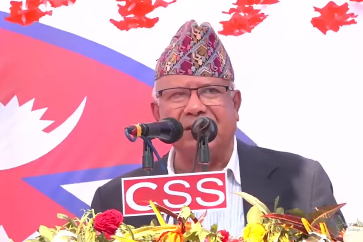 रेणु दाहालको भाषण सुनेर दंगदा...स भएको छु : माधवकुमार नेपाल