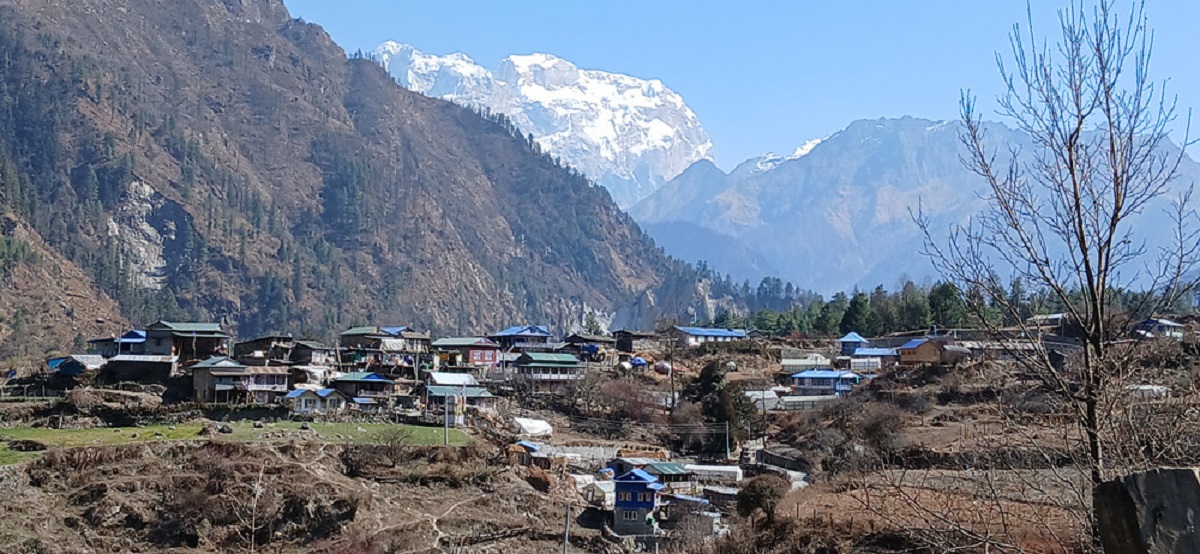हिमपात हुँदा माथिल्लो मनाङका किसान खुसी