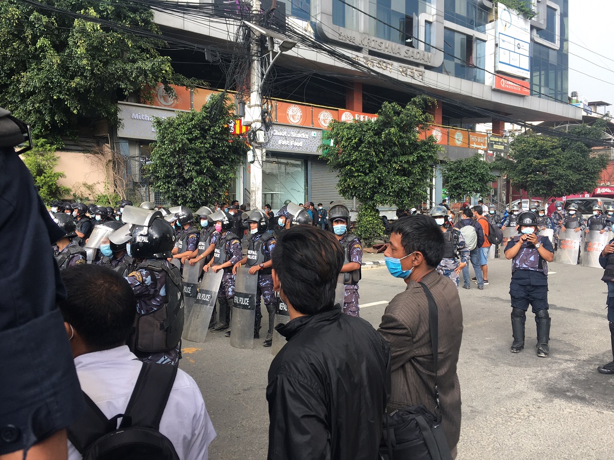 फेरि बढाइयो बानेश्वरको सुरक्षा व्यवस्था