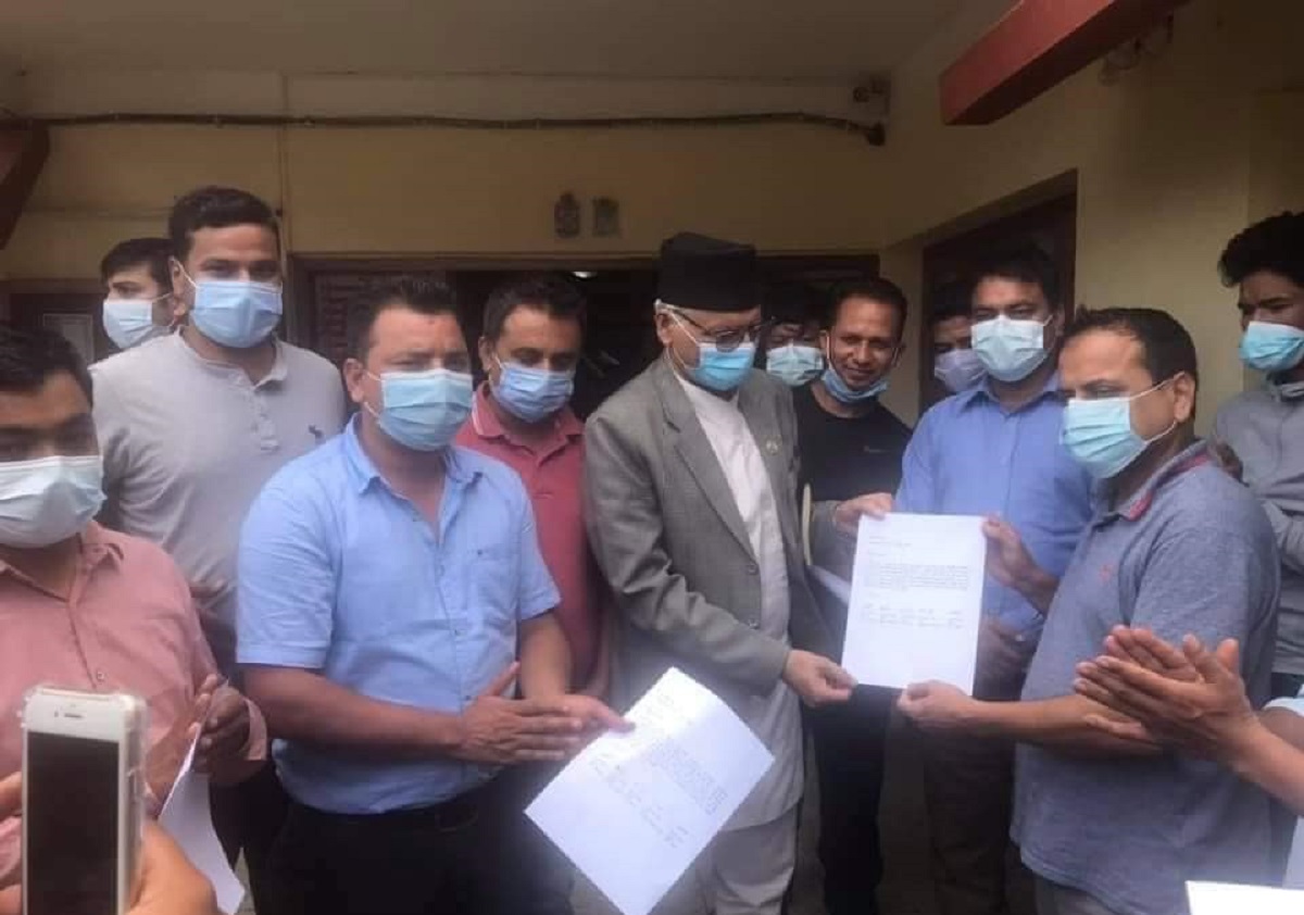 चिकित्सा शिक्षा आयोगको प्रवेश परीक्षा पुनः सञ्चालन गर्न विद्यार्थी संगठनको माग