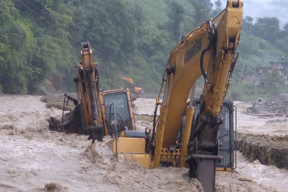 मेलम्ची तटीय क्षेत्र जोखिममा, सतर्कता अपनाउन आग्रह