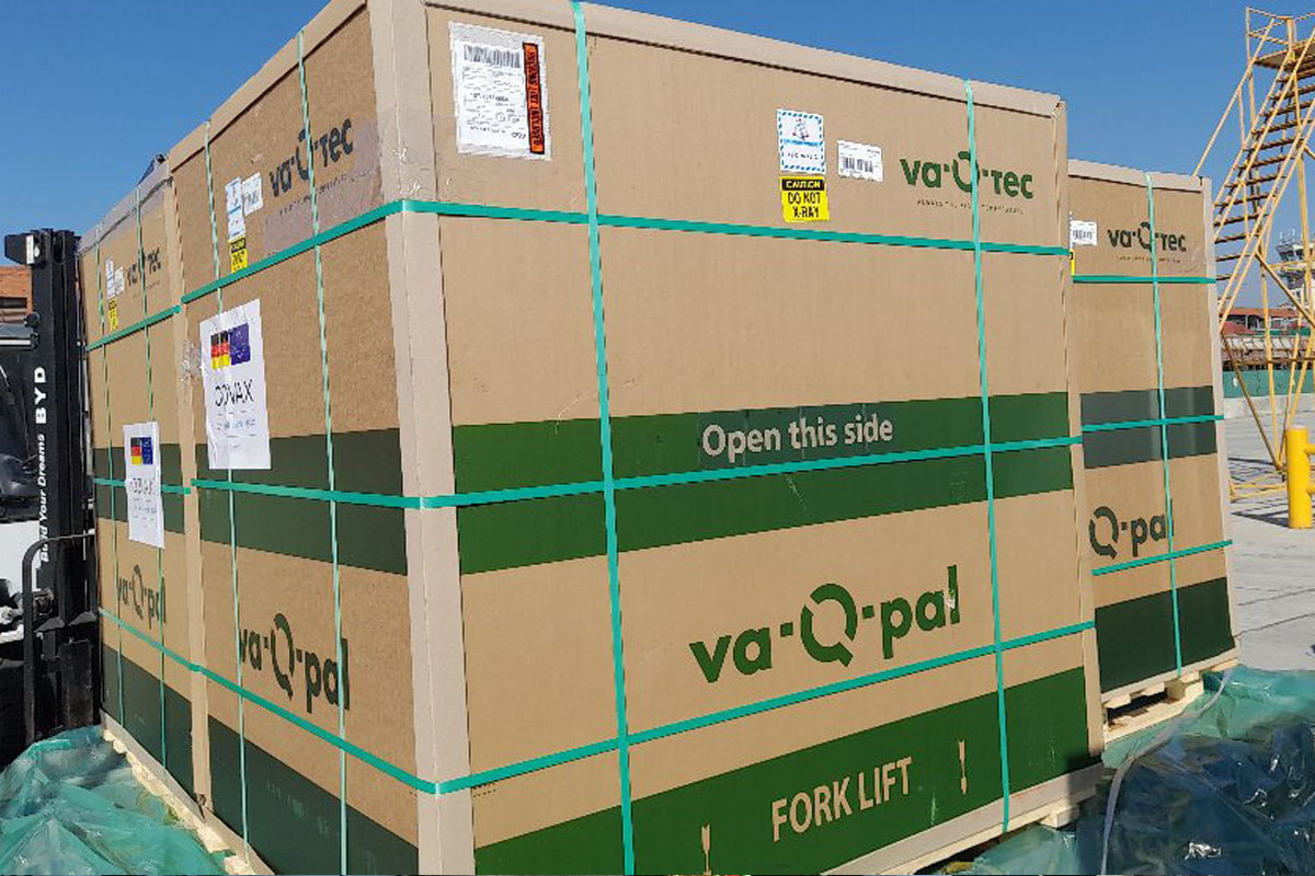 नेपाल आइपुग्यो मोडर्ना खोपको १९ लाख ६५ हजार डोज