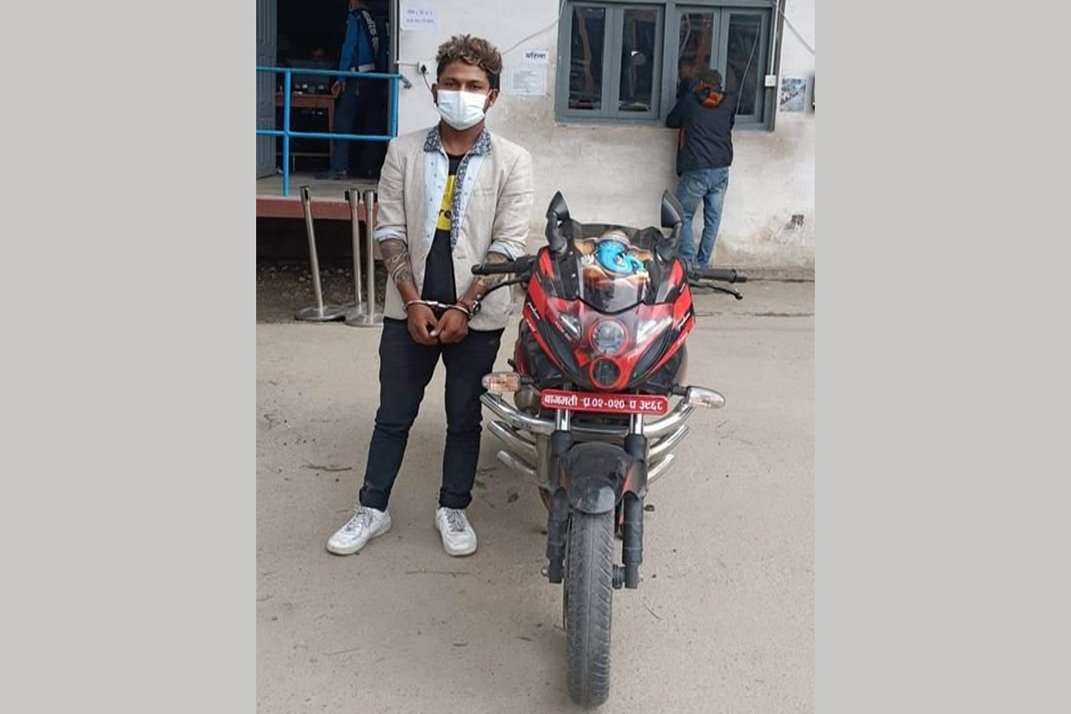 पल्सर चोरेर नम्बर परिवर्तन, पकनाजोलबाट पक्राउ