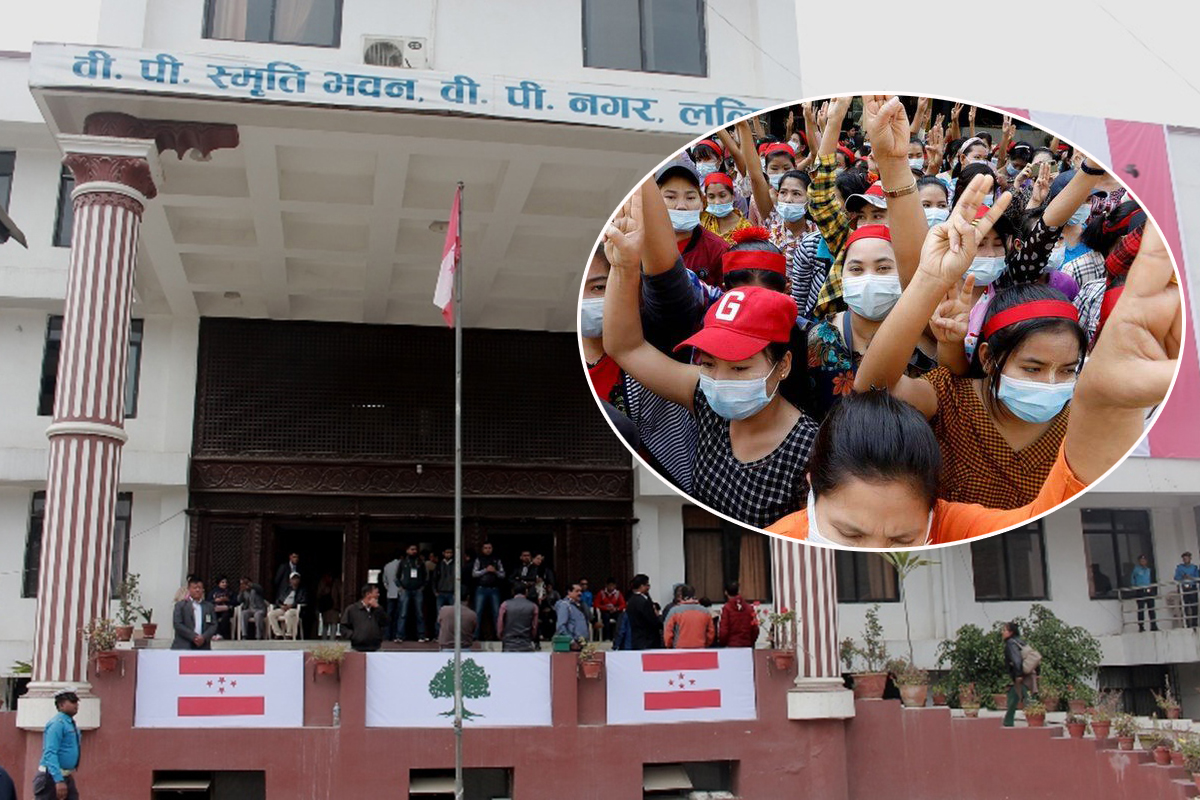 युक्रेन मामलामा २४ घण्टा नबित्दै बोलेको कांग्रेस म्यानमार घटनामा किन मौन?