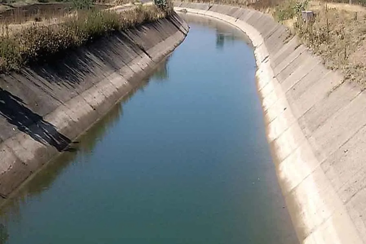बाँके राप्तीसोनारीमा सिक्टाको पानी पुगेपछि किसान हर्षित
