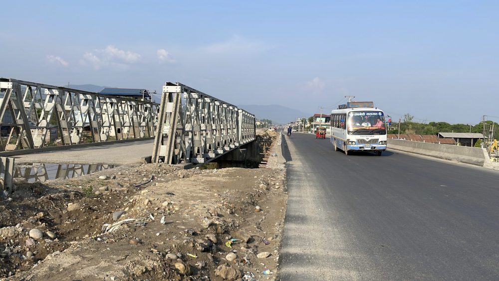 नारायणघाट-बुटवल सडक : साना पुल निर्माण सम्पन्न