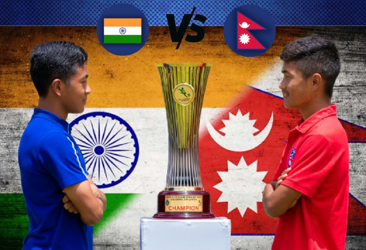 साफ यू-१७ फाइनल : नेपाल-भारतबीच आक्रामक सुरुवात