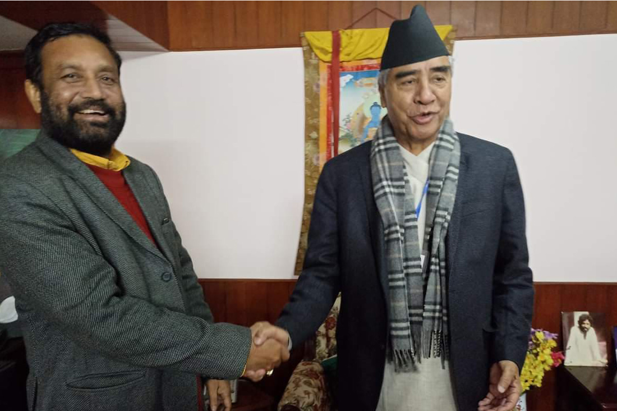 देउवालाई बिनाशर्त समर्थन : निधि
