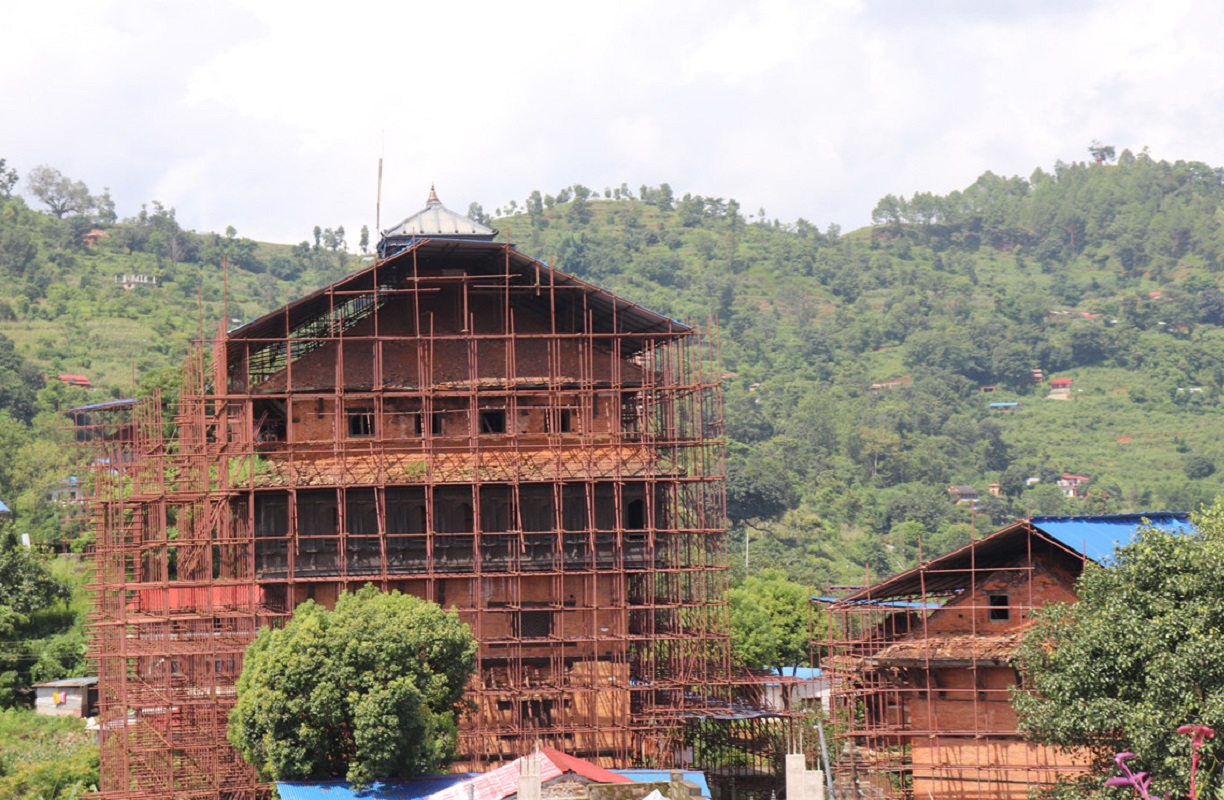 साततले दरबार पुनःनिर्माण गर्न चिनियाँ प्राविधिक टोली बल्ल आइपुग्यो