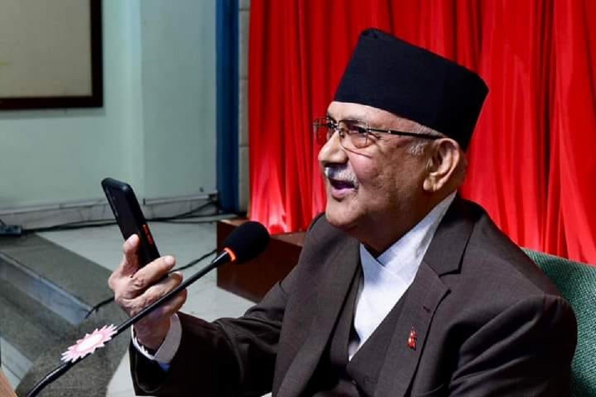 सर्वसाधारणलाई ४ मंसिरपछि बालुवाटार भेट्न आउन ओलीको फोन