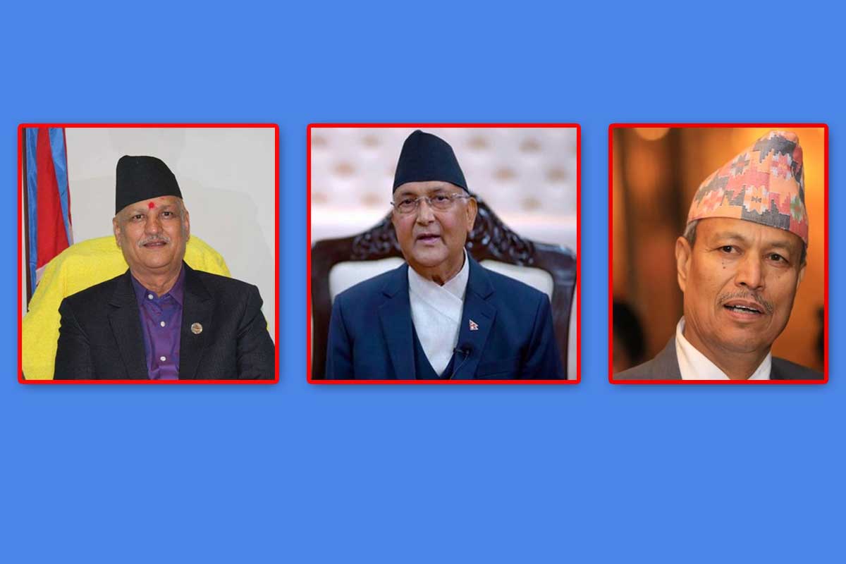 एमालेमा १० बुँदे जस्ताको त्यस्तै लागु नहुने, ओलीले भने- सुदूरपश्‍चिमको इन्चार्ज लेखराज, रावल उपाध्यक्ष