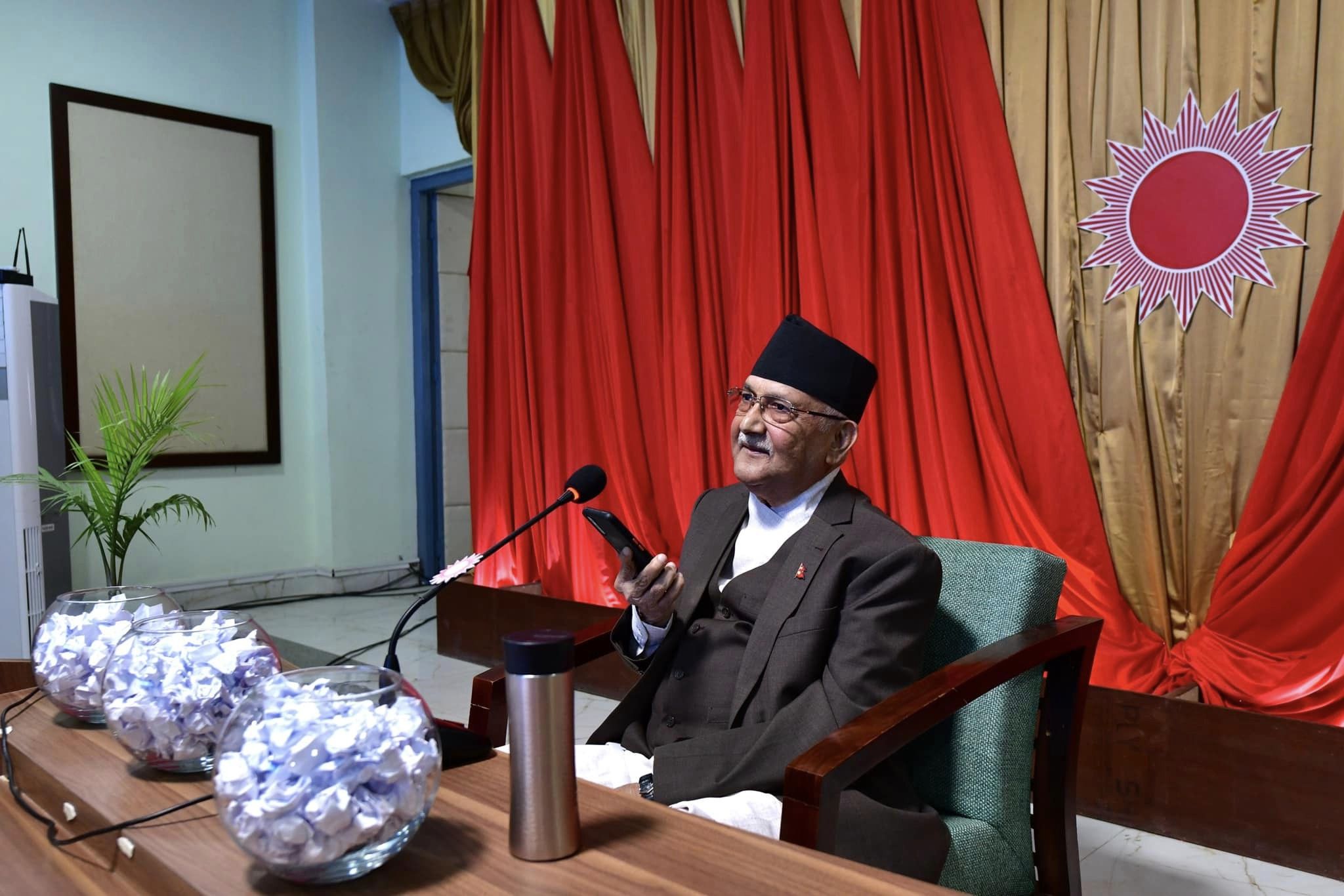 दार्चुलाबाट एमालेको पहिलो चुनावीसभा