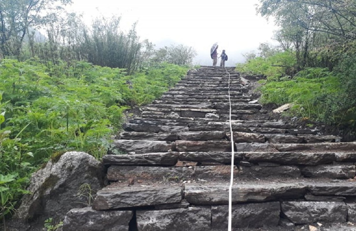 आन्तरिक पर्यटन प्रवर्द्धन गर्न पदयात्रा