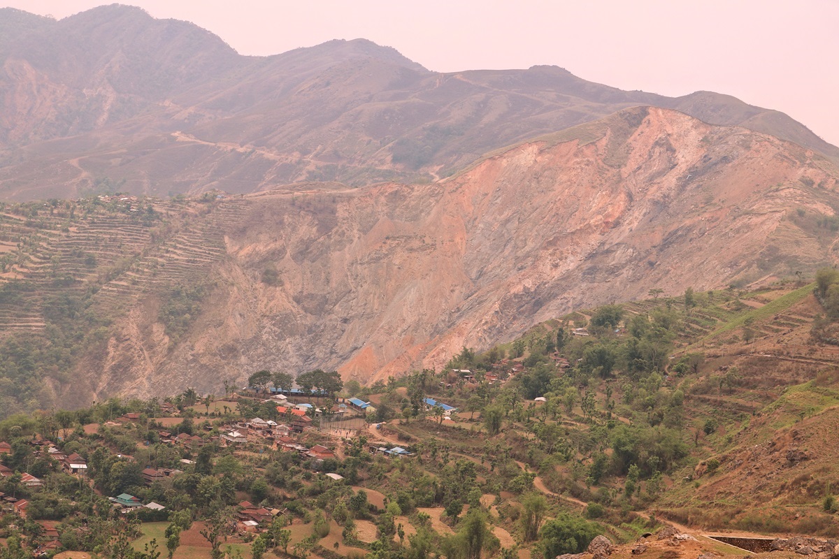 ताँजकोटका आठ बस्ती पहिरोको उच्च जोखिममा