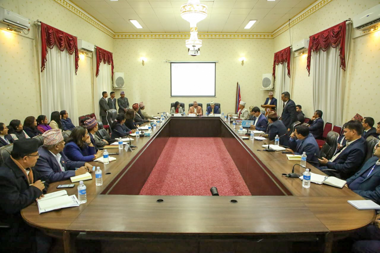 जनसंख्याको आधारमा समावेशी प्रतिनिधित्वबारे मन्त्रीहरूसँग निर्वाचन आयोगको छलफल