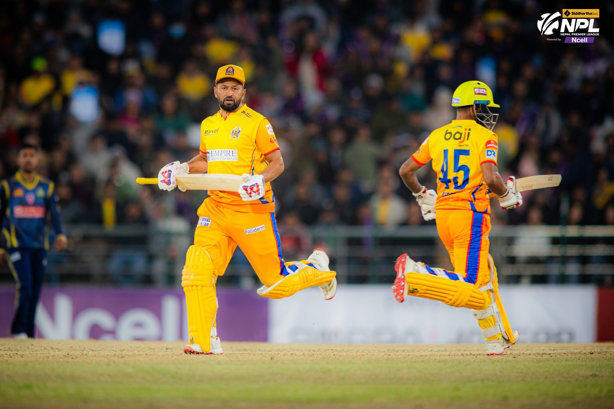 सुदूरपश्चिम रोयल्सले विराटनगर किंग्सलाई दियो १५६ रनको लक्ष्य