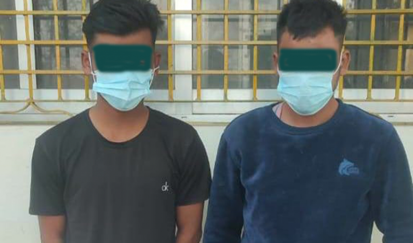 कैलारीबाट लागूऔषधसहित दुई जना पक्राउ