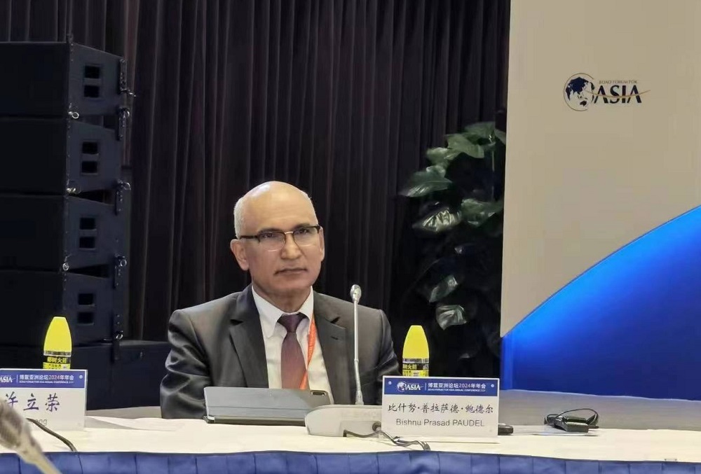 चीनको 'जीडीआइ'बाट नेपालले पनि लाभ लिनसक्छ : उपाध्यक्ष पौडेल